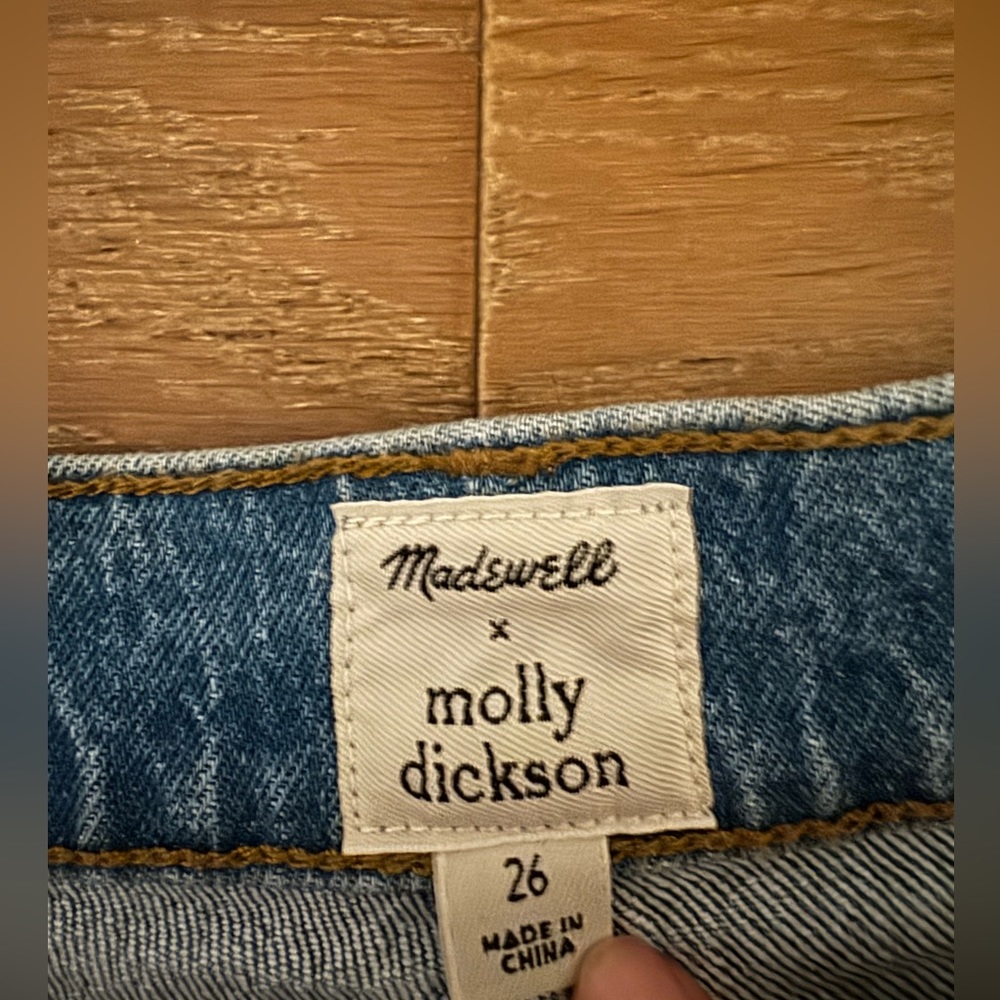 Madewell x Molly Dickson jeans